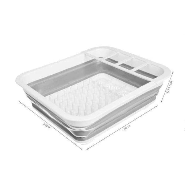 Sammenleggbart oppvaskstativ med smart drenering - Caravan Rack multicolor[CO]