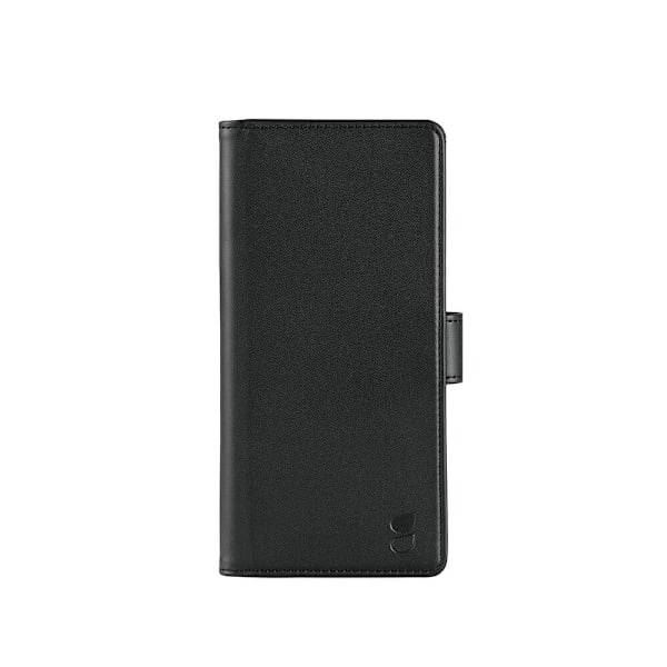 GEAR Samsung Galaxy A52 / A52s Kotelo Nahka Musta