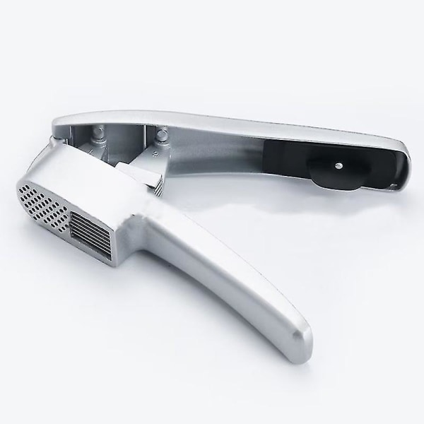 Garlic Press And Garlic Slicer,kitchen Garlic Mincer And Crusher- Durable And Easy To Clean(1pc, Silver) Z