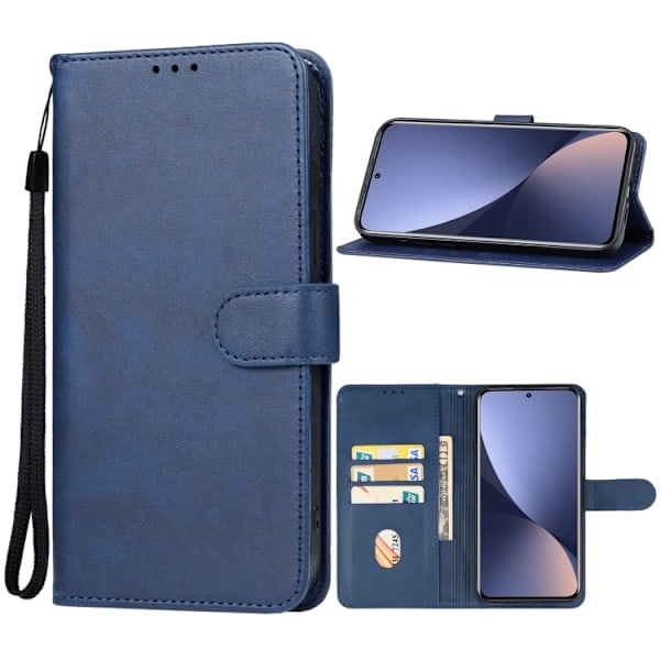 Xiaomi 13 5G Etui Solid Læder Blå