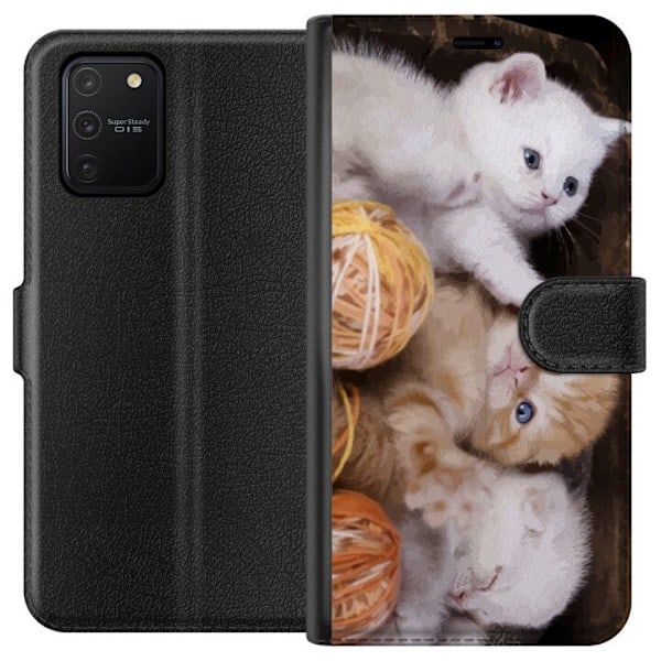 Samsung Galaxy S10 Lite Plånboksfodral Katter
