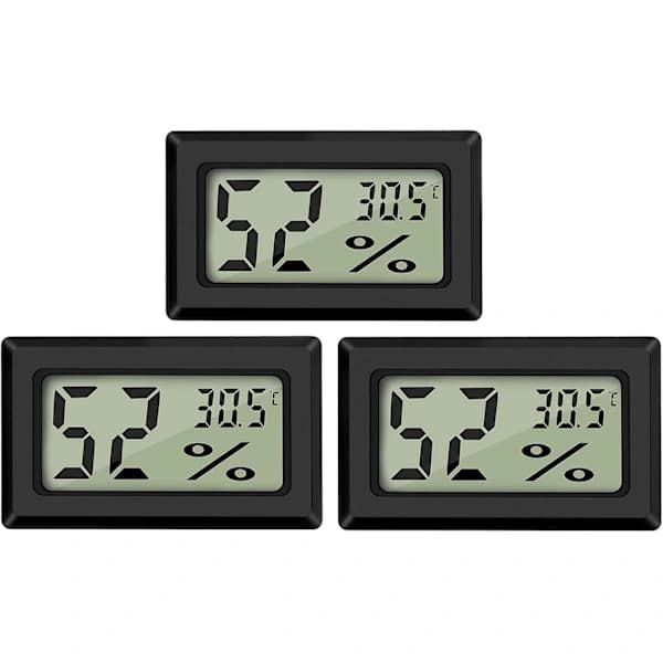 Mini digital LCD-termometer hygrometer temperatur fuktighet -50[CO]