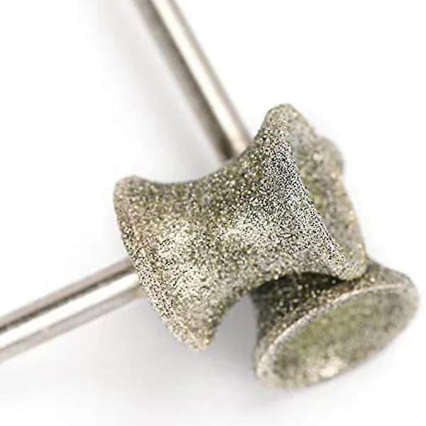 2-pak Diamant Hunde Negle Slibebits Til Roterende Værktøj Passer til Dremel[CO]