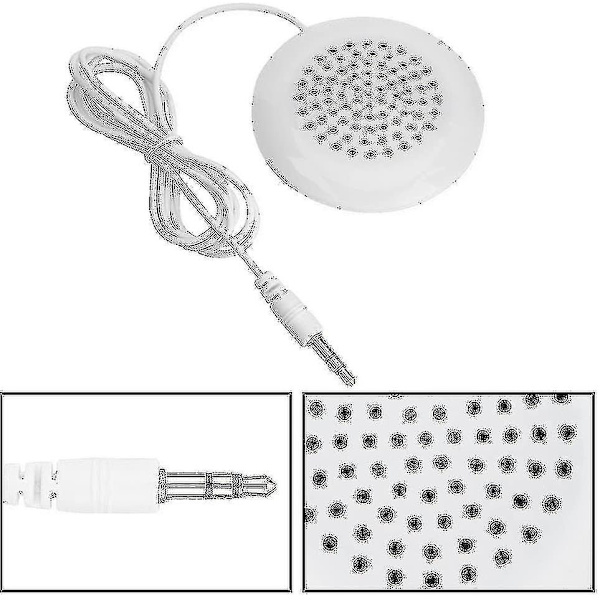 Mini-kaiutin 3,5 mm DIY kannettava tyynyn alle kaiuttimet stereolla