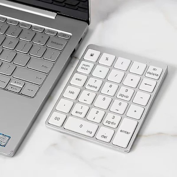 N970 Pro Ladattava Bluetooth-numeronäppäimistö 28 näppäintä Valo[CO]