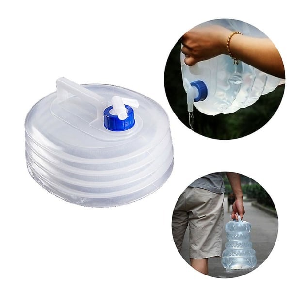 Foldable Outdoor Water Container Foldable Water Bag Emergency Survival Portable Water Bag 10L