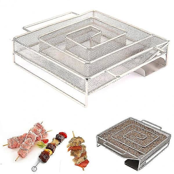 Koldrøgsgenerator BBQ Grill Madlavningsværktøj Røg Mini Generator Box[co]