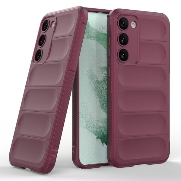 Samsung Galaxy S23 Plus Kuori Magic Shield Viininpunainen