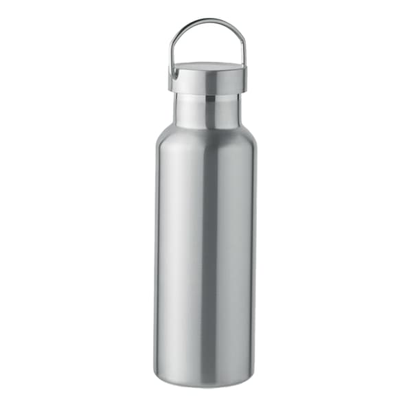 MidOcean Florence Dubbelväggig 500ml Flaska One Size Matt Silver Matt Silver