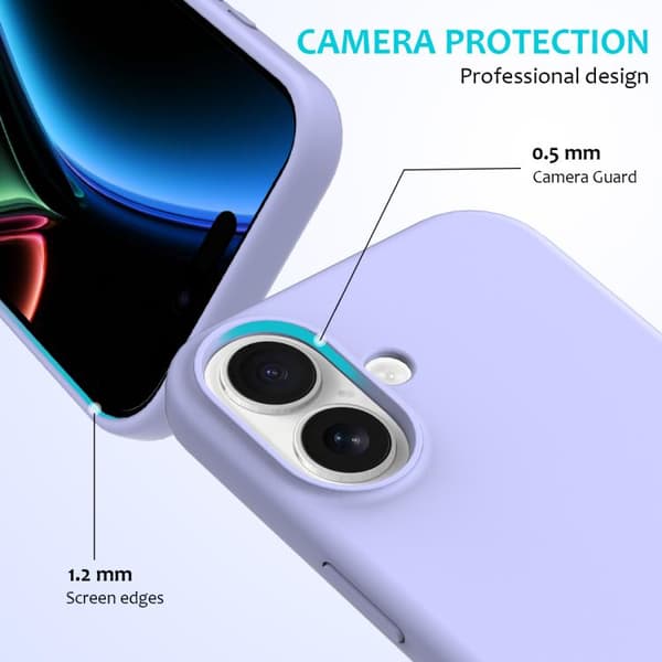 iPhone 17 Deksel - Ensfarget Silikon
