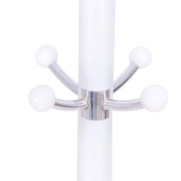 SPRINGOS® Metall Klädhängare 174 cm - Vit