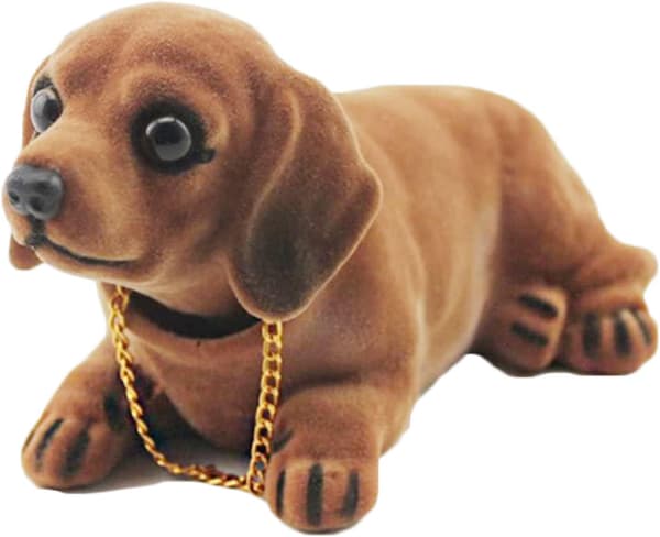 Bobblehead Ornaments, Resin Figurines, Dog Ornaments for Dashboard