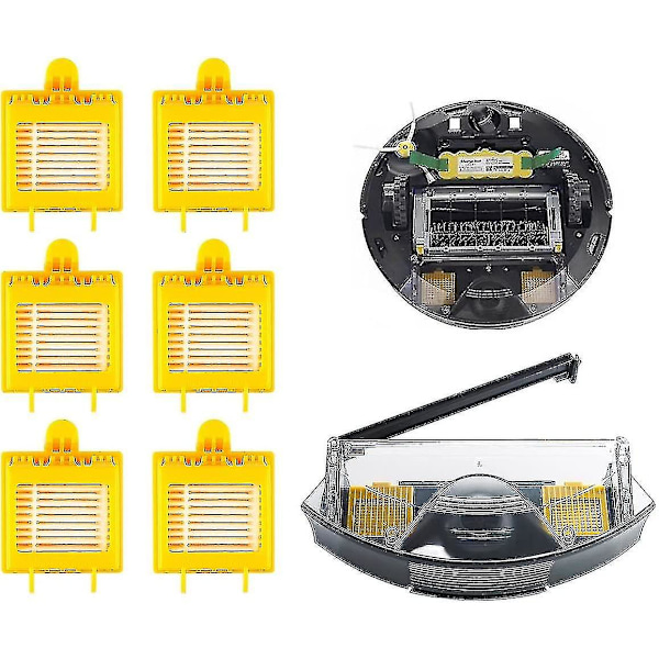 Vaihtosarja Roomba 700 -sarjalle 700 720 750 760 765 770 772 772e 774 775 776 776p 780 782 782e 785 786