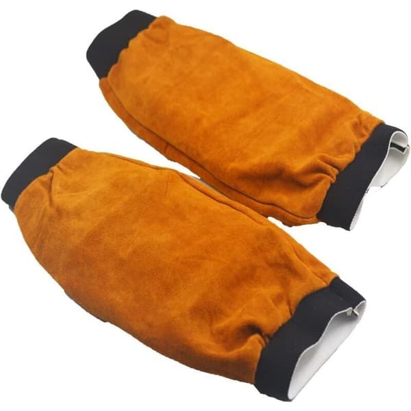 Heat-Resistant Leather Welding Arm Protector for Welders, Compatible with Various Brands