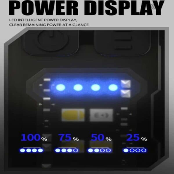 Mini LED-taskulamppu avaimenperä USB-ladattava sinisellä valolla, musta black