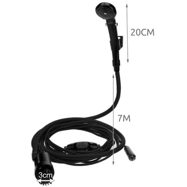 Campingdusch med vattenpump - Portabel dusch för camping【CoPl】