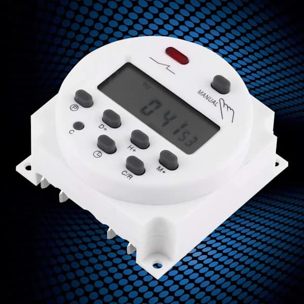 LCD digital timer Ugeprogrammerbar timer til mikrocomputerprogrammering og timerprogrammering (220V)[CO]
