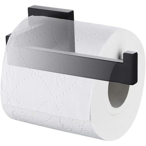 Papirhåndklædeholder (160 mm - firkantet - sort)