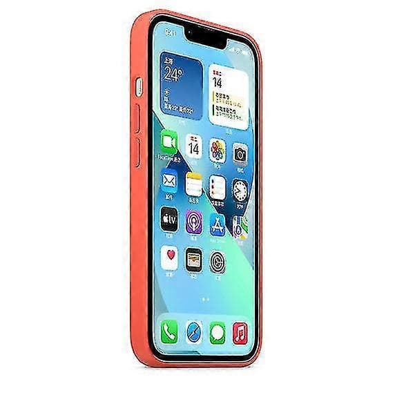 Silikonikuori Magsafella iPhone 13 Minille Nectarine
