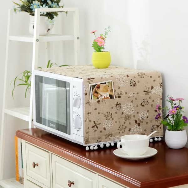 Kitchen Microwave Oven Dust Cover Storage Products