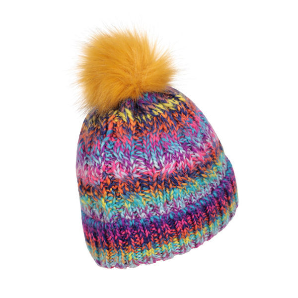 Mountain Warehouse Dame Geneva Regnbue Borgforet Hue Blandet One Size
