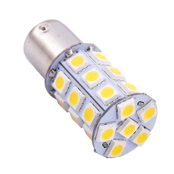 20 X Varmt Hvid 27 Smd Led 1156 1141 1003 Rv Camper Trailer Indvendige Pærer