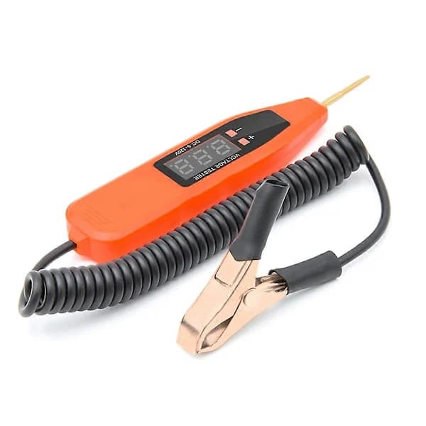 5-120V Bil LCD Digital Elektrisk Spændingstester Pen [co]
