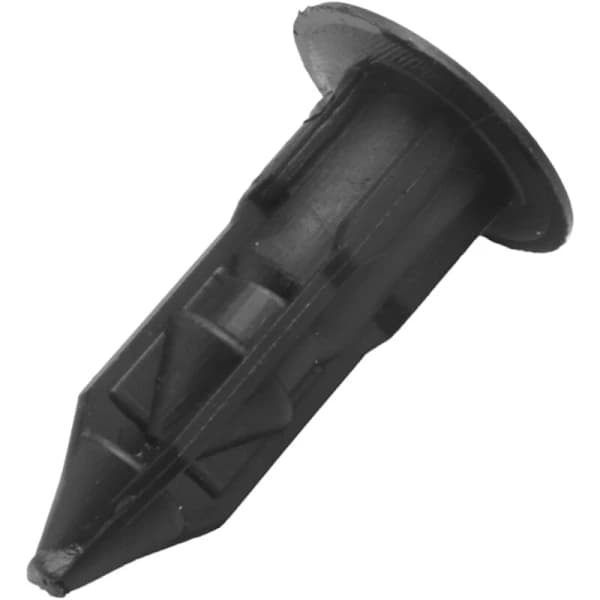 30 Pcs 8mm Hole Diameter Black Plastic Rivet Bolt Bumper Clip