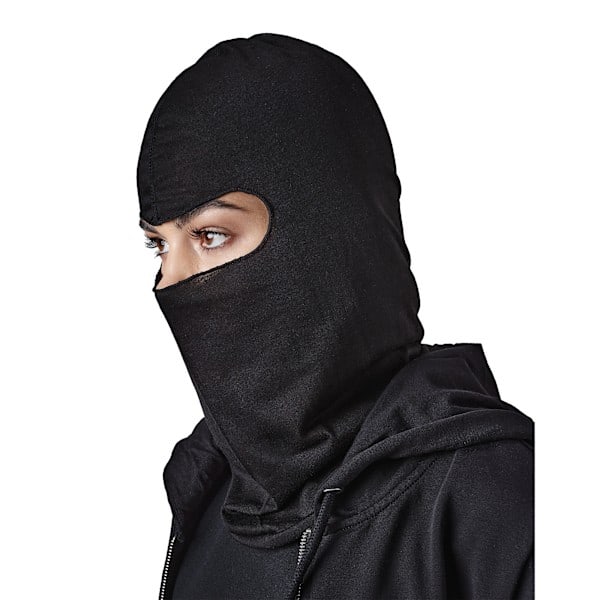 Beechfield Mikrokuitu Balaclava Yksi Koko Musta Black One Size