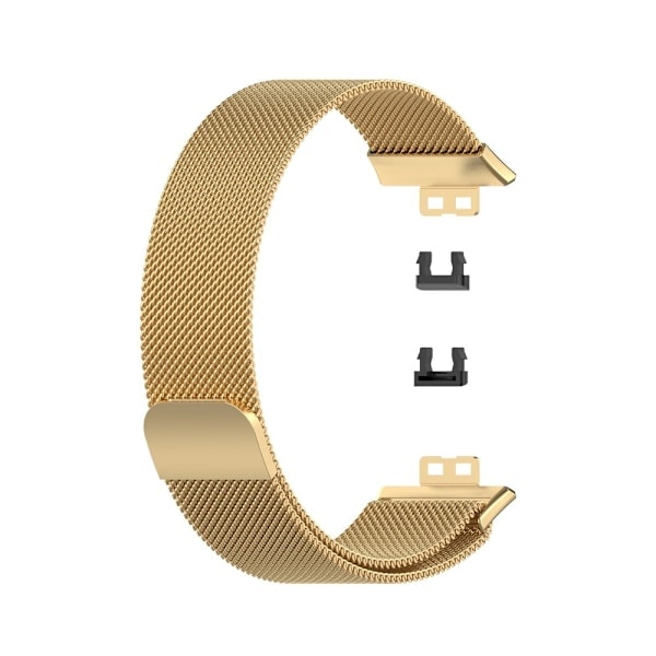 Milanese Loop Metallarmband Huawei Watch Fit - Guld Gold Guld