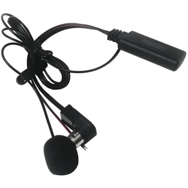 Bil Håndfri Telefonsamtale Mikrofon MIC Bluetooth Stereo Adapter Aux-kabel til Ai-Net-stik[co]