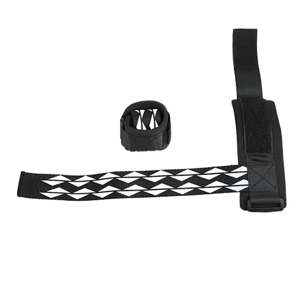 2st Tyngdlyftningsbälte Handgrepp Stöd Handledsremmar för Pull Up Horisontell Hantel Sport[co]