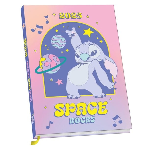 Lilo & Stitch 2025 A5 Dagbok Én Størrelse Flerfarget Multicoloured One Size