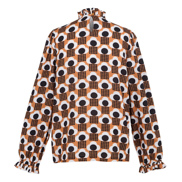 Regatta Dame/Kvinde Orla Kiely Regnmoln Vinterbluse 10 UK Tan 10 UK
