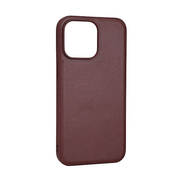 Buffalo iPhone 15 Pro Max Mobilskall MagSafe Lær Brun