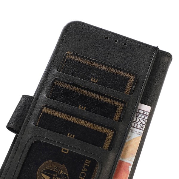 iPhone 16 Etui Læder Sort 75
