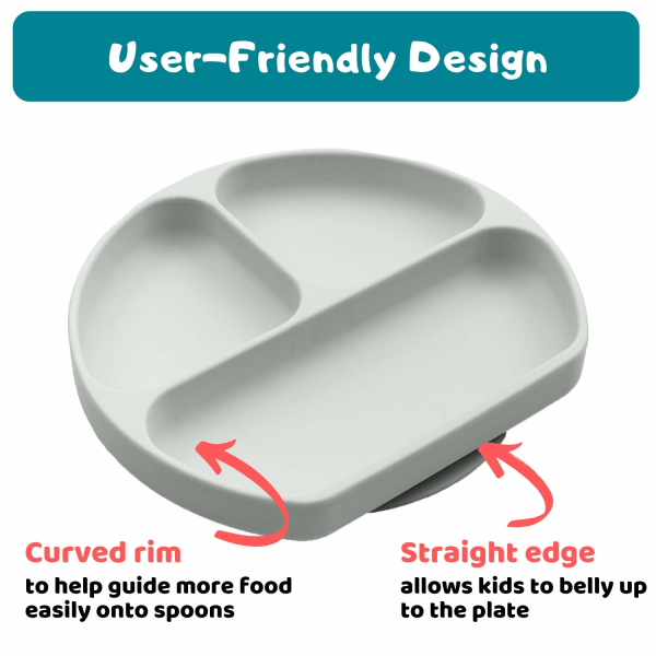 Baby Plates - Toddler Plates with Suction