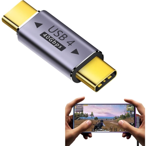 USB C till USB kompatibel adapter för spel