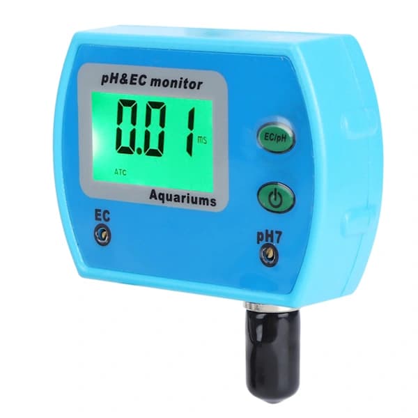 Ph EC-tester vandkvalitetsmåler til akvarium swimmingpool EU 230-240V[co]