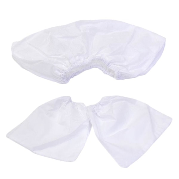 10 st Dammsugarpåsar för Naglar, Non-woven, Dammsugarpåse för Nagelkonst, Vit