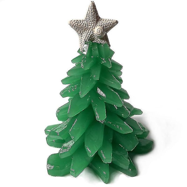 15 20cm Mini Resin Juletræ Kreative Julepynt