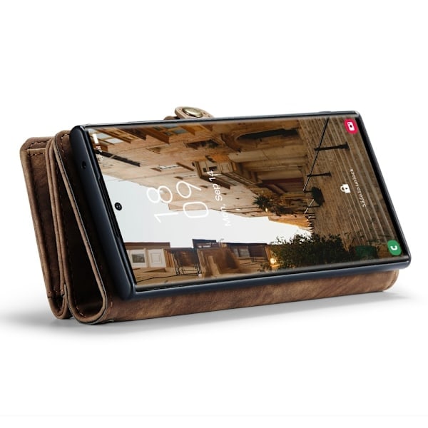 CASEME Galaxy S23 Ultra Deksel/Skall Magnet 2i1 Multifunksjonell