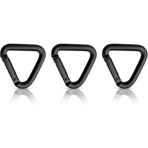 Set Of 3 Triangular Carabiners With Carabiners And Carabiners