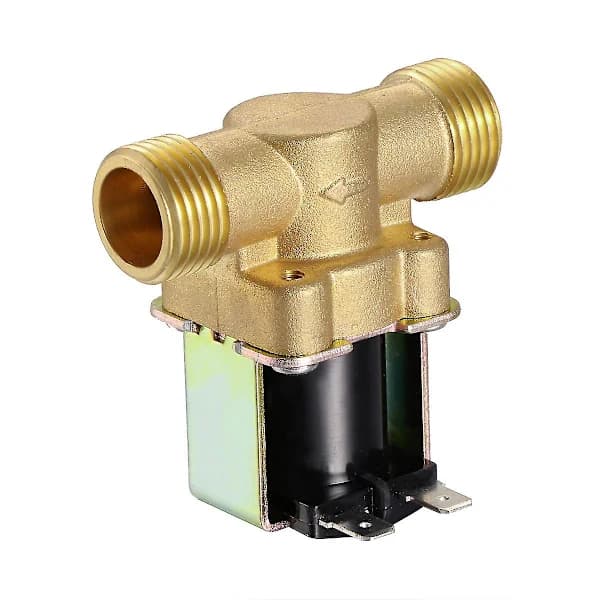 Elektromagnetisk ventil 12 volt solenoidventil 12v pneumatisk ventil solenoidventil vann luft vannventil[co]