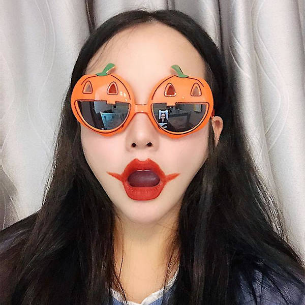 4 kpl Halloween-silmälaseja Uutuus Halloween-juhlalahjat Hauskat Halloween-juhlalasit Kehykset Halloween-lelulaseja Cosplay-rekvisiitta Halloweeniin