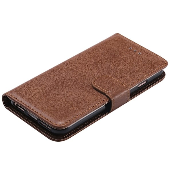 iPhone 6/7/8/SE (2020/2022) - 2in1 Magneetti/Lompakkokotelo - Ruskea Brown Ruskea