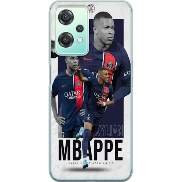 OnePlus Nord CE 2 Lite 5G Transparent skal Kylian Mbappé