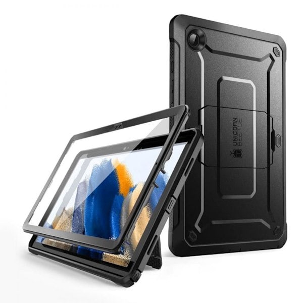 Supcase Samsung Galaxy Tab A8 10.5 Kotelo Unicorn Beetle Pro Musta