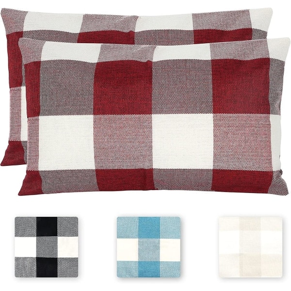 Sæt med 2 pudebetræk, soveværelsesdekoration, blødt firkantet fløjl, ensfarvet sofaovertræk med moderne balloner til stue, 50x30 cm, grå