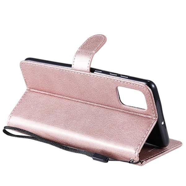 Samsung Galaxy A71 - Pung Etui - Rosaguld Rosaguld Rosaguld